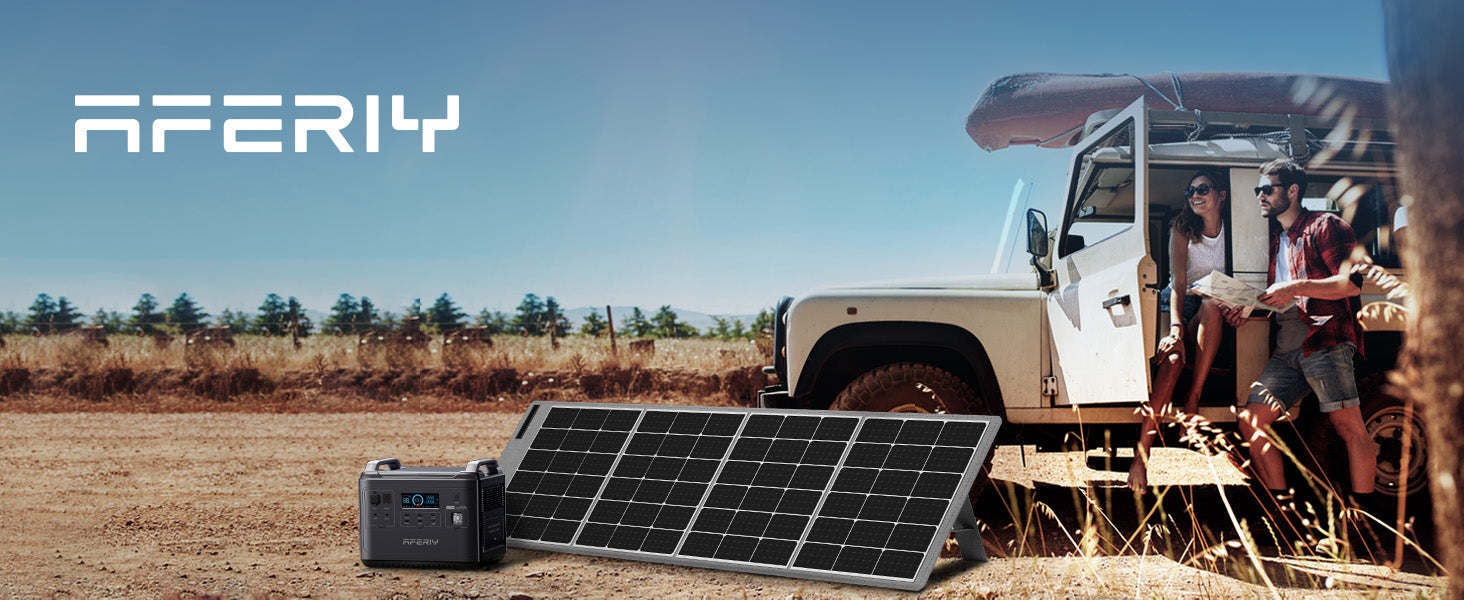 AFERIY ‎AF-S200 200W Portable Solar Panel Perfect Match for AFERIY Portable Power Station