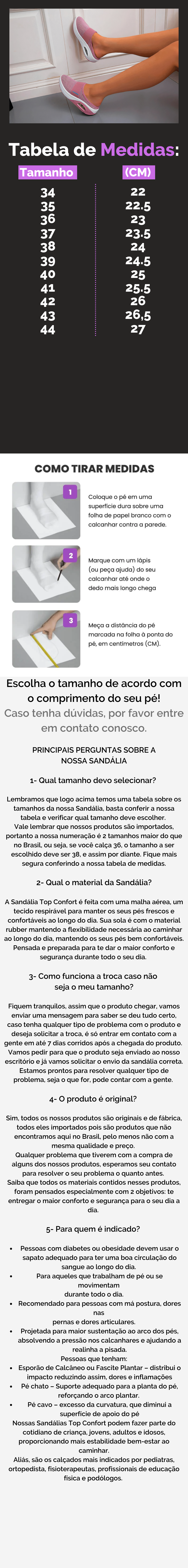 Sandália Top Confort [50% OFF] – amlojadigital