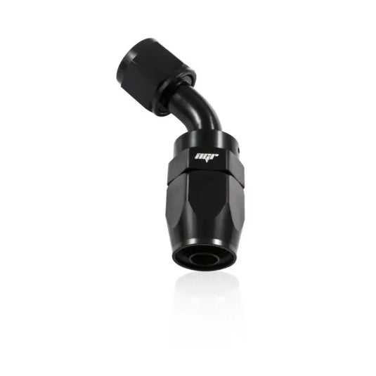 NGR 90 Degree Swivel Hose End AN Fitting (Black)