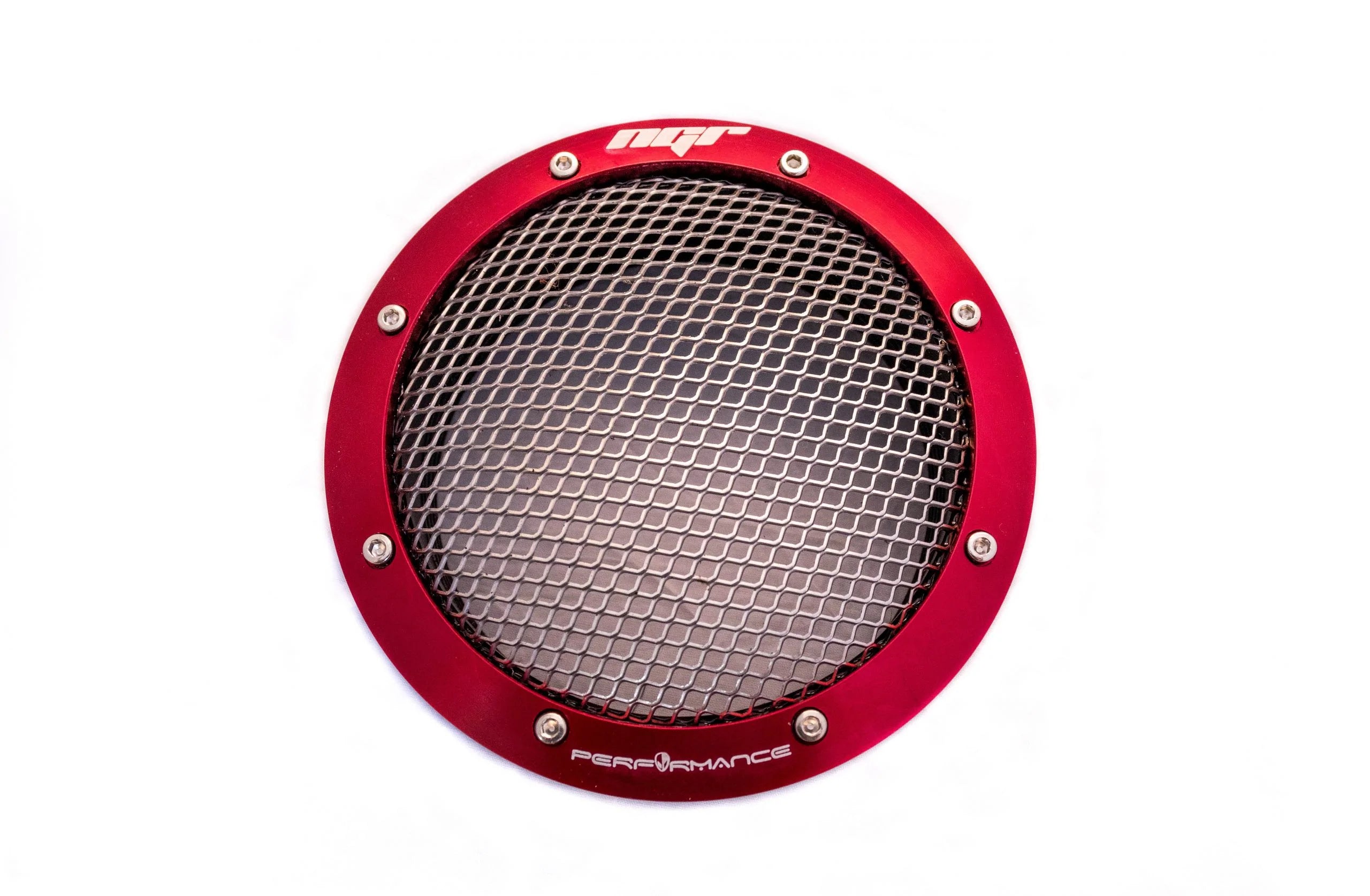 NGR Turbo Filter (Drag Edition) Red, One-Piece, Fits 3in & 2.5in