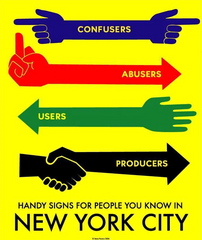 ESPO- Steve Powers Handy Signs for People You Know in New York City Custom HPM Sticker Sheet 2006