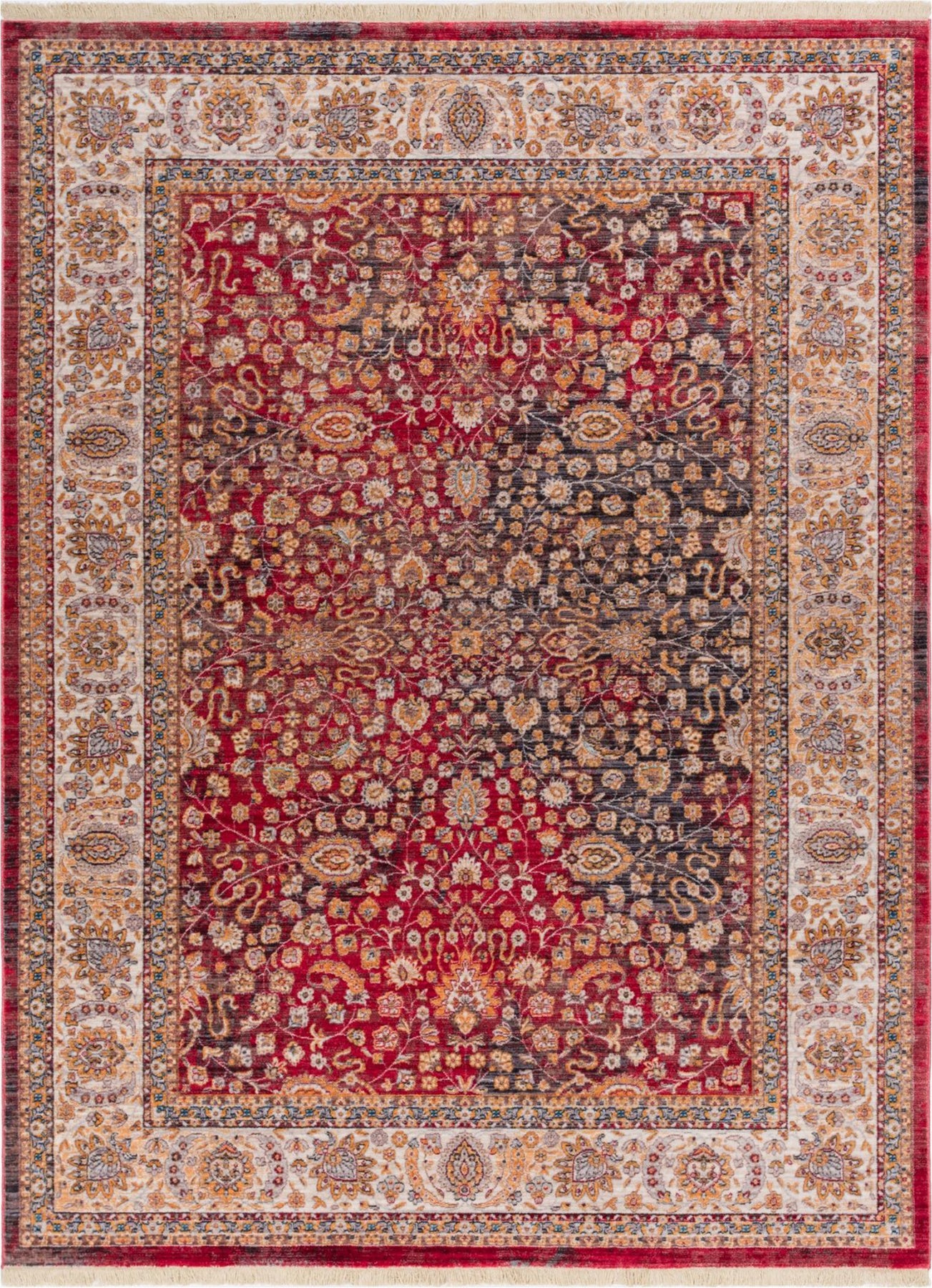 Well Woven's Emile Red Vintage rug.