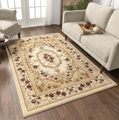 JINCHAN Area Rug Runner Rug Hallway Vintage Rug Indoor Floor