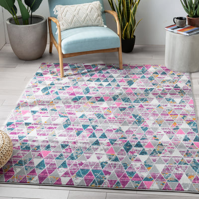 Pink Rugs. A Variety of Shapes, Sizes, Designs