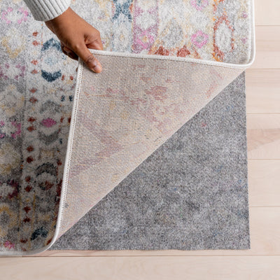 This $10 Rug Pad from  Keeps My Welcome Mat From Slipping