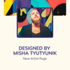 Introducing New Rugs by Artist Misha Tyutyunik