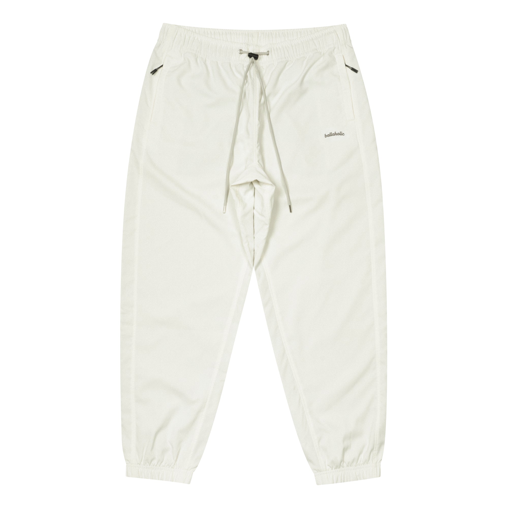 Logo Anywhere Zip Shorts (off white) – ballaholic