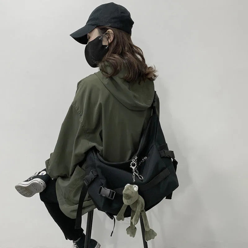 Black with Frog
