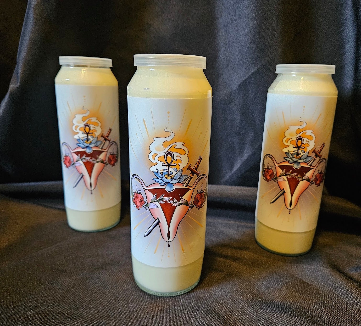 Sacred Womb prayer candles