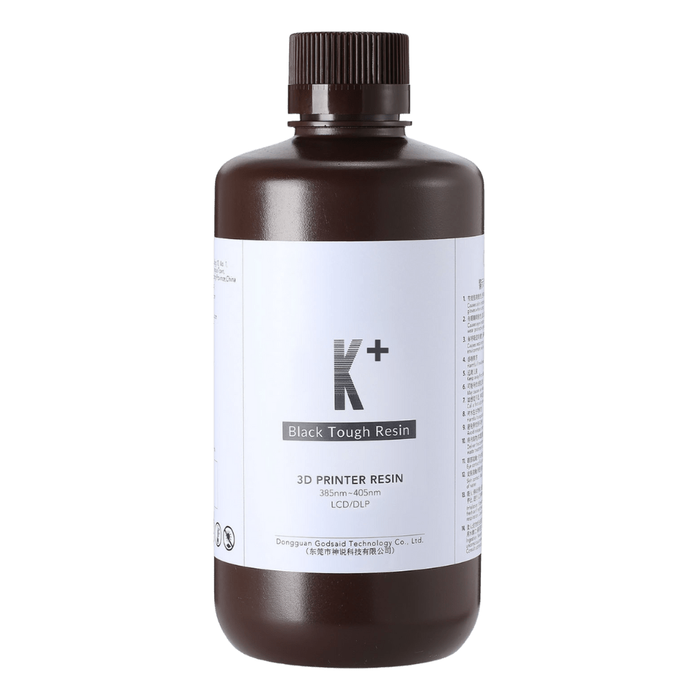Resione - Resione K Plus Black Tough ABS - Like 3D Printer Resin - 3D Printer Resin - 3D Cast