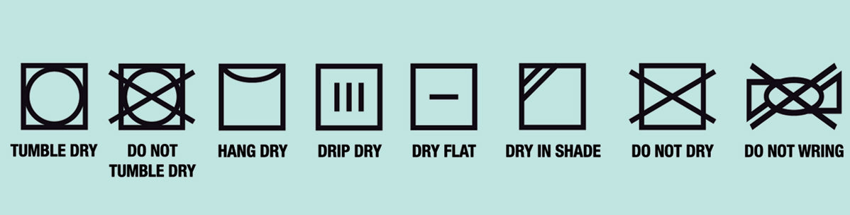 Laundry Symbols - Dryer Symbols