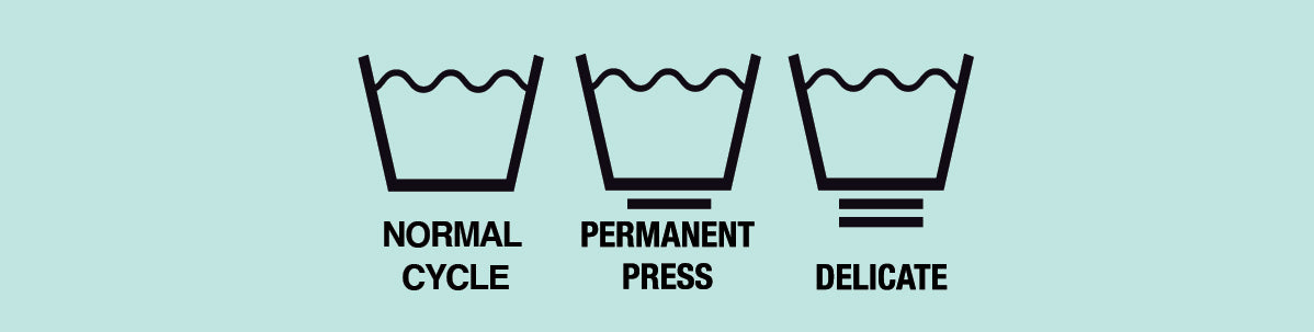 Wash Cycle Symbols