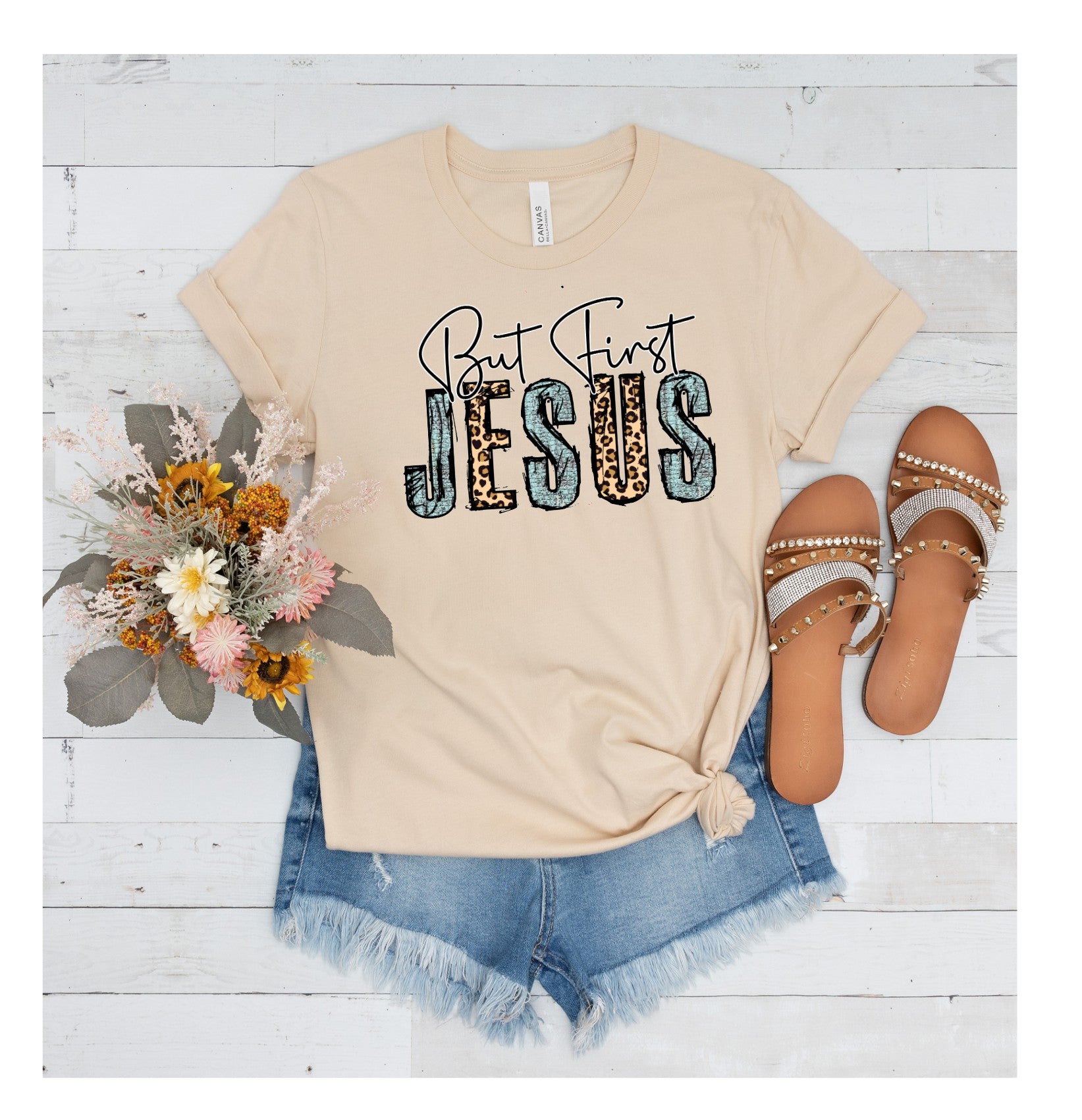 But First Jesus DTF Transfer, Religious Quote, Leapord Print, Christia ...