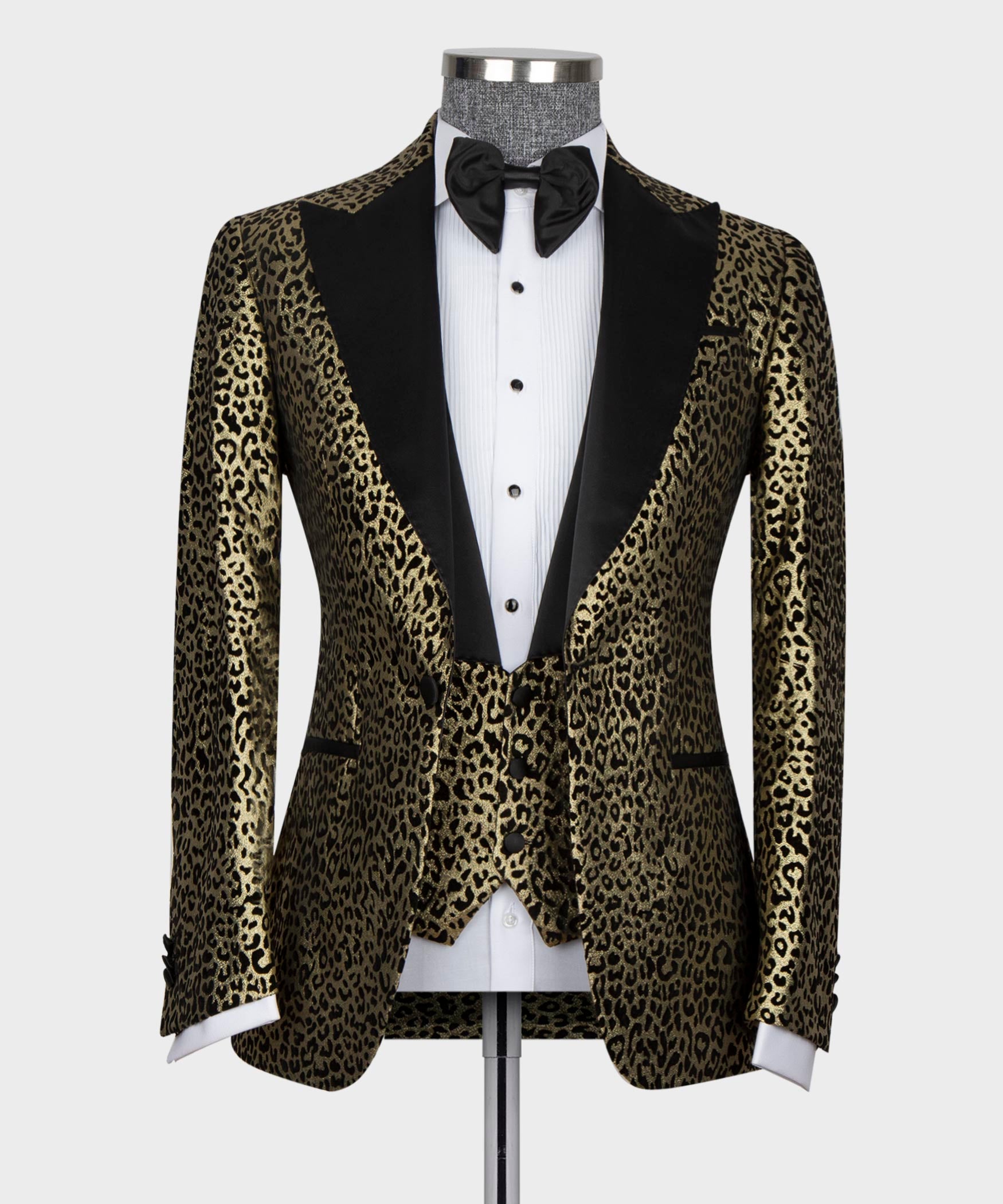 Leopard Print Tuxedo Gold-Black – Dio Babylonian
