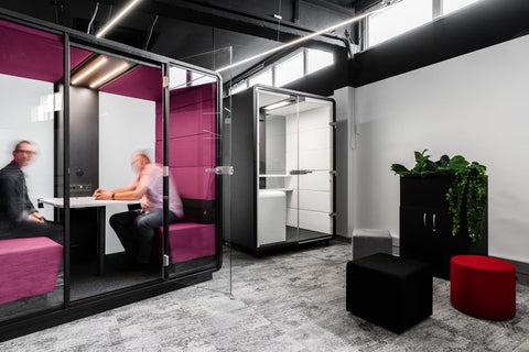 Meeting spaces and quiet spaces with Hush meeting pods