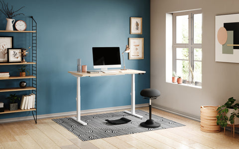 Sit Stand Desk for Work or Play height adjustable Now Thats My office