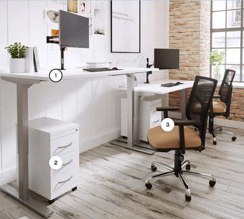 helping customer select the best office furniture ranges with look books