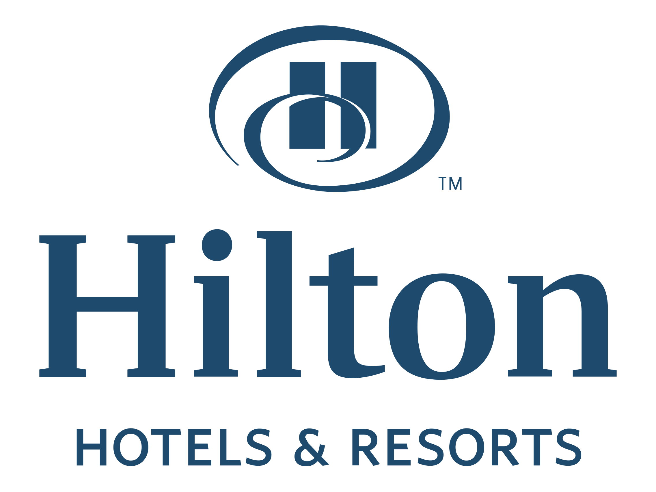 Hilton Logo Neon Sign Vancouver