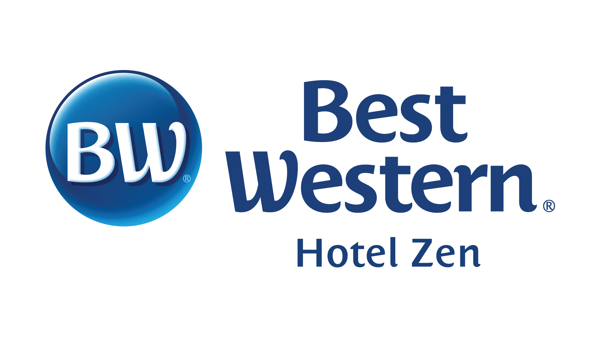 best western logo neon sign for marketing