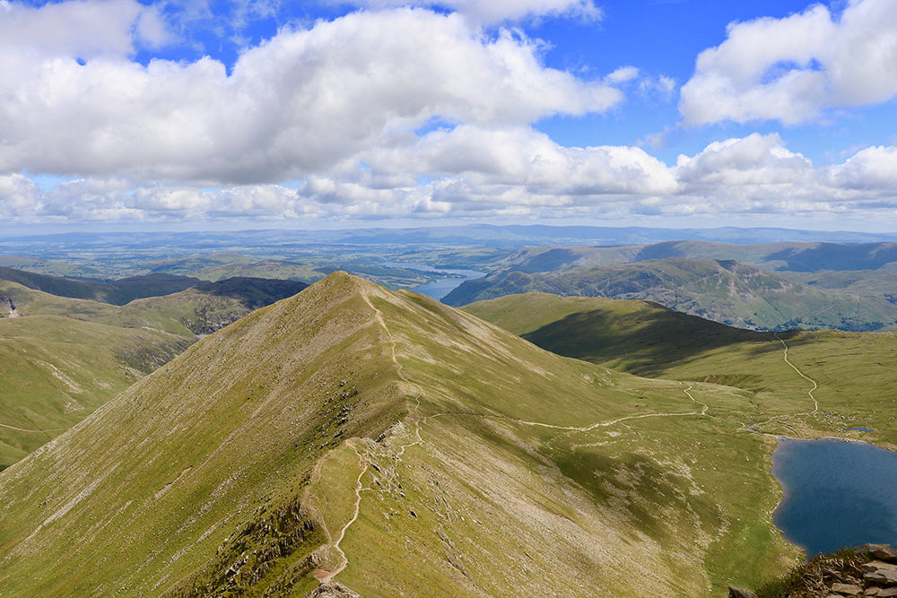 Helvellyn Swirral Edge Route