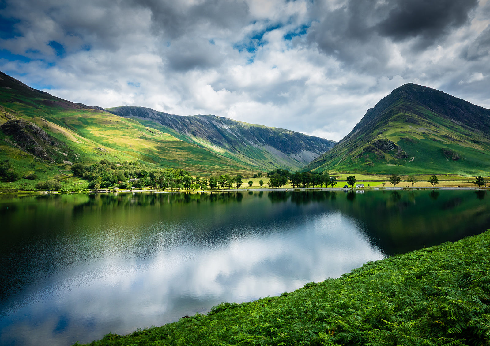 The gorgeous Buttermere in the Lake District