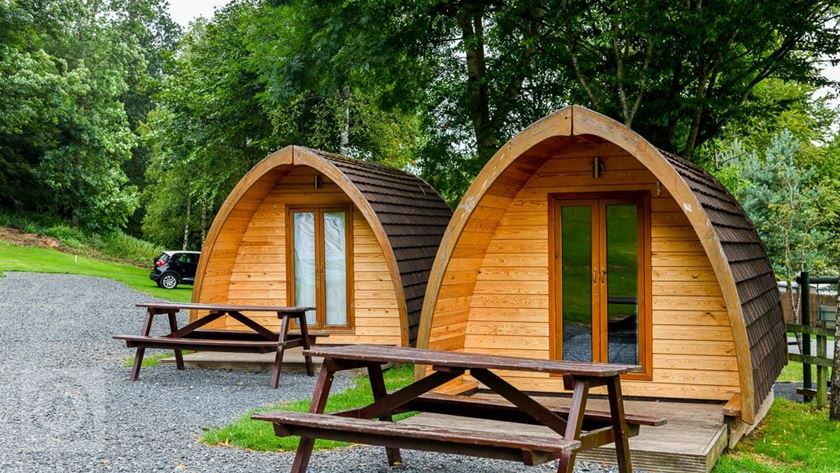 Lowther Holiday Park camping pods