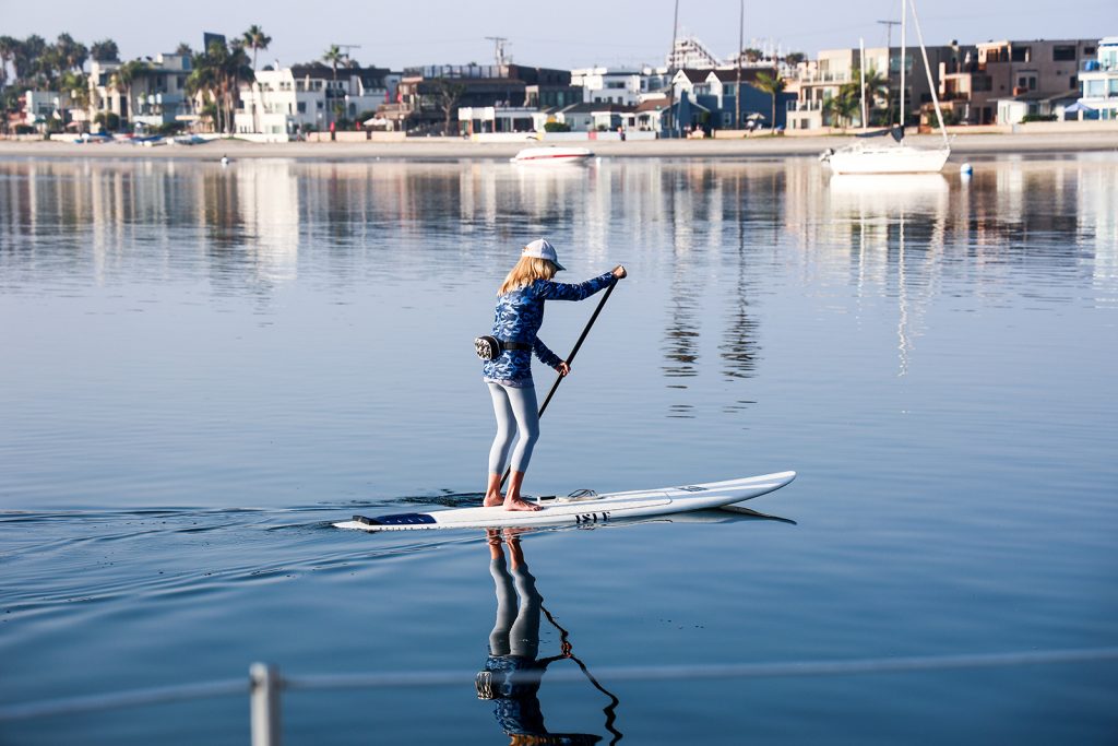 The fin is an integral part of a paddleboard