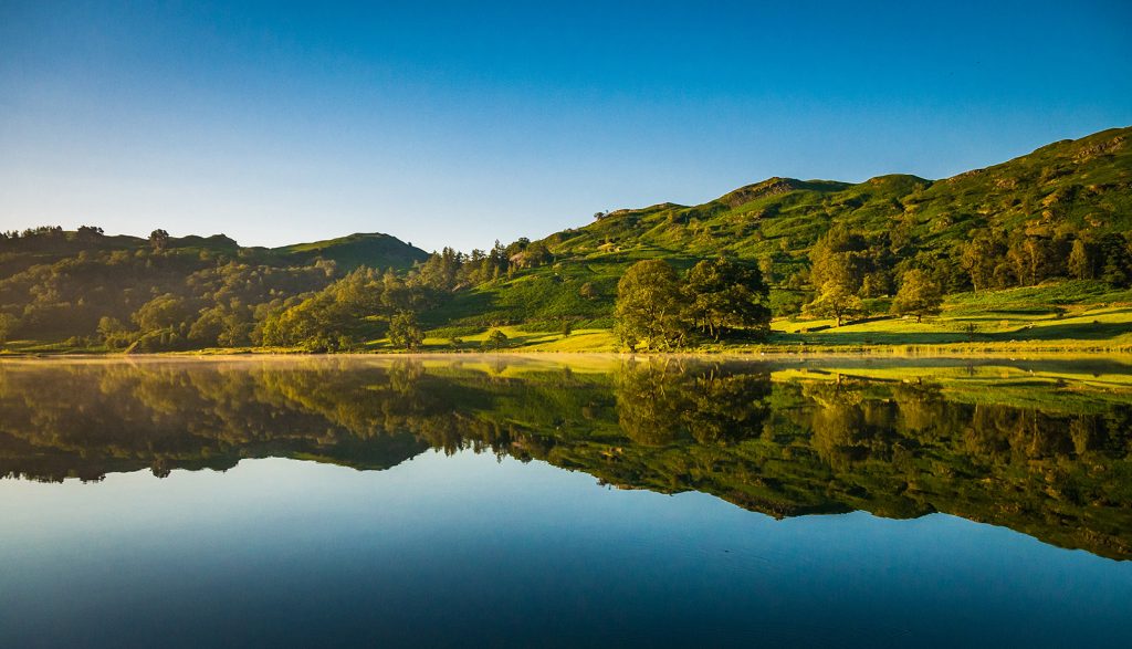 Rydal Water and Cave