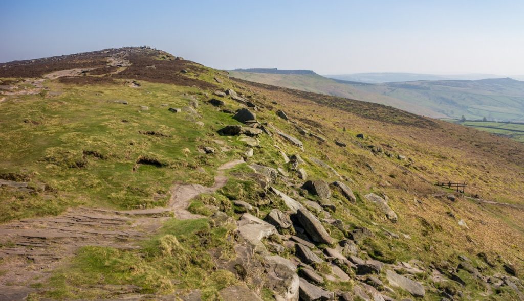 Stanage Edge in the Peak District