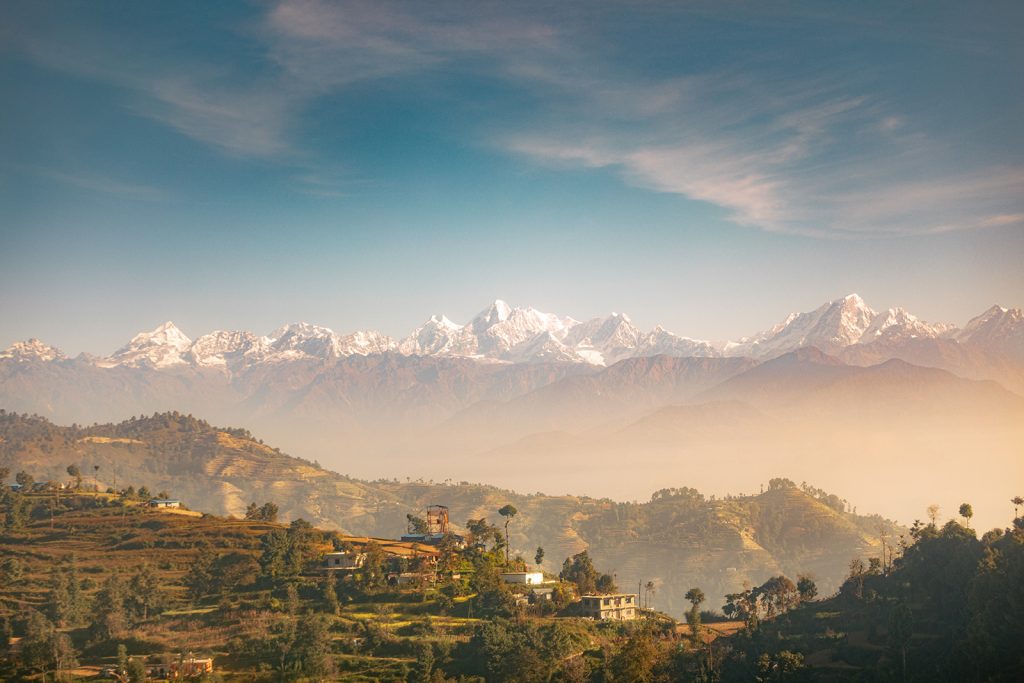 The Himalayas in Nepal