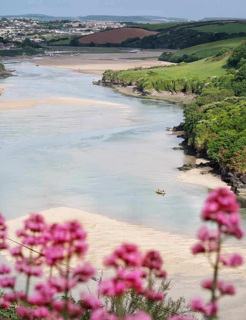West Pentire Headland on the Cornish coast