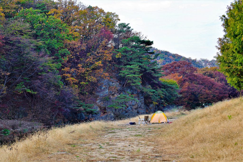 Camping in Autumn can be an incredible experience