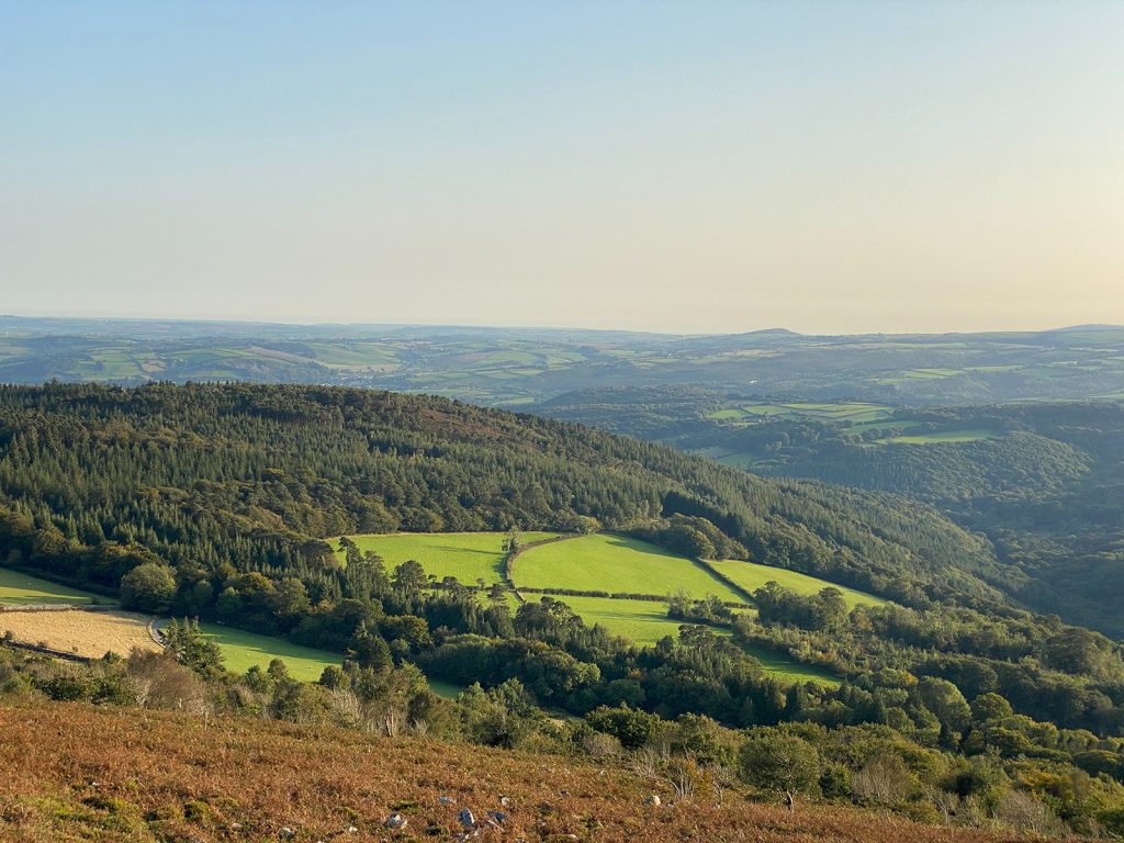 The beautiful countryside of Dartmoor