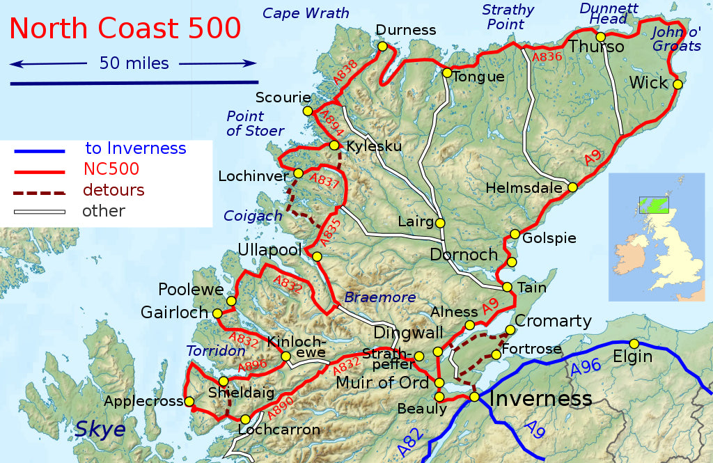 North Coast 500 route