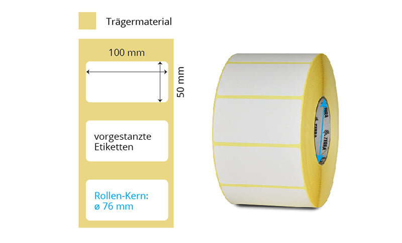 DT-Etiketten Z1-DT-ECO, 100x50mm