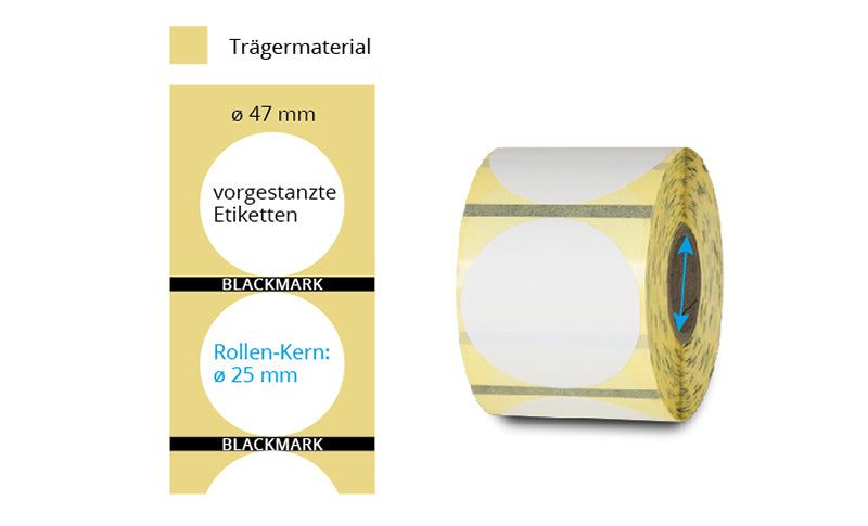 DT-Rondellen Papier-STTE-DT-R688, 47mm