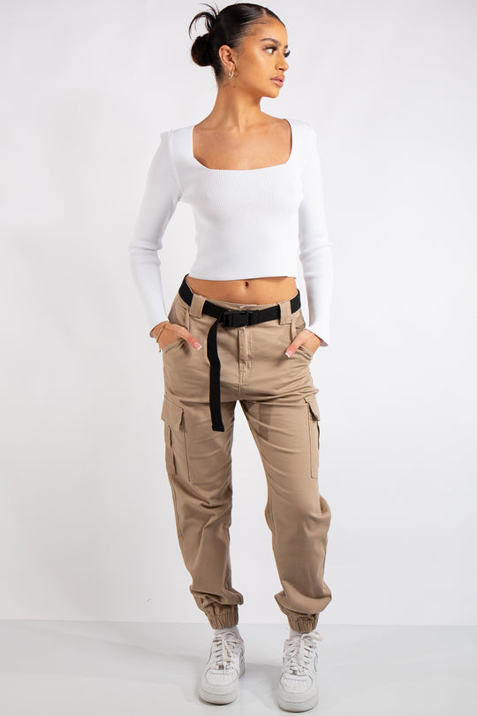 Cargo Trousers Women's  Cargo Joggers - Miss Hussy