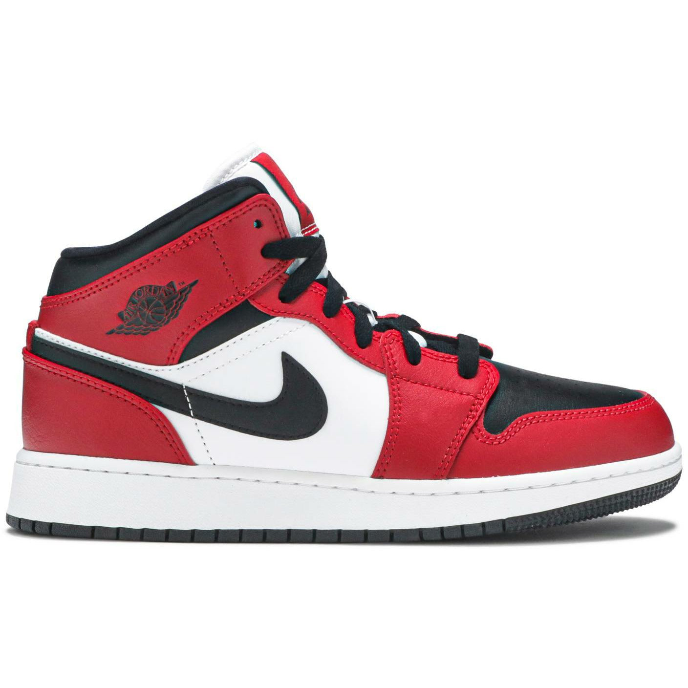 Air Jordan 1 Mid "Chicago Black Toe" (GS / Juniors)