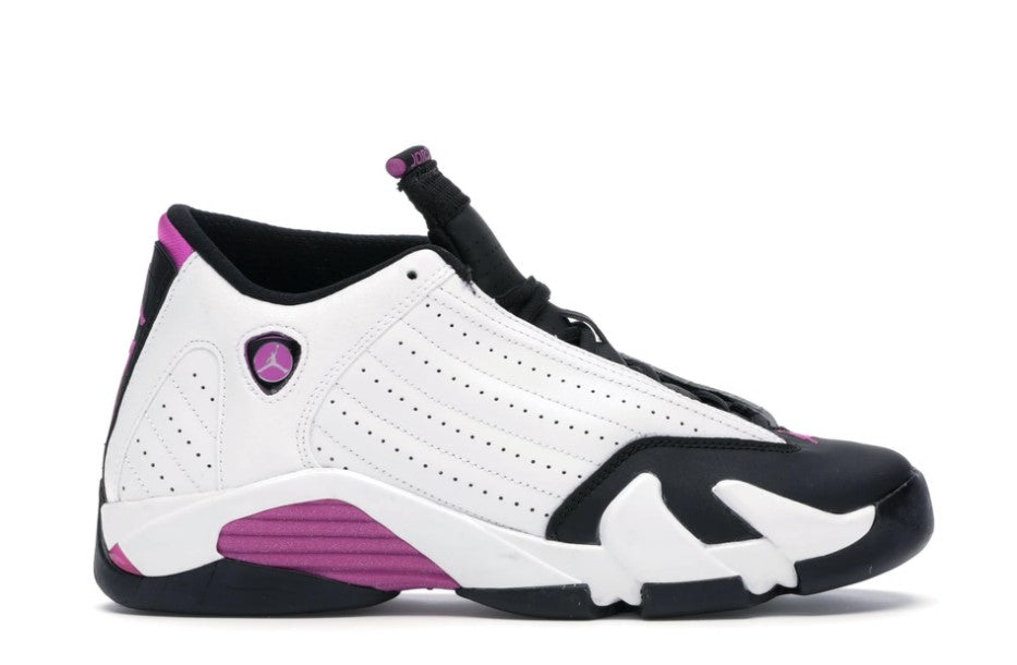 Air Jordan 14 Retro 'Fuchsia Blast Black Toe' (GS)