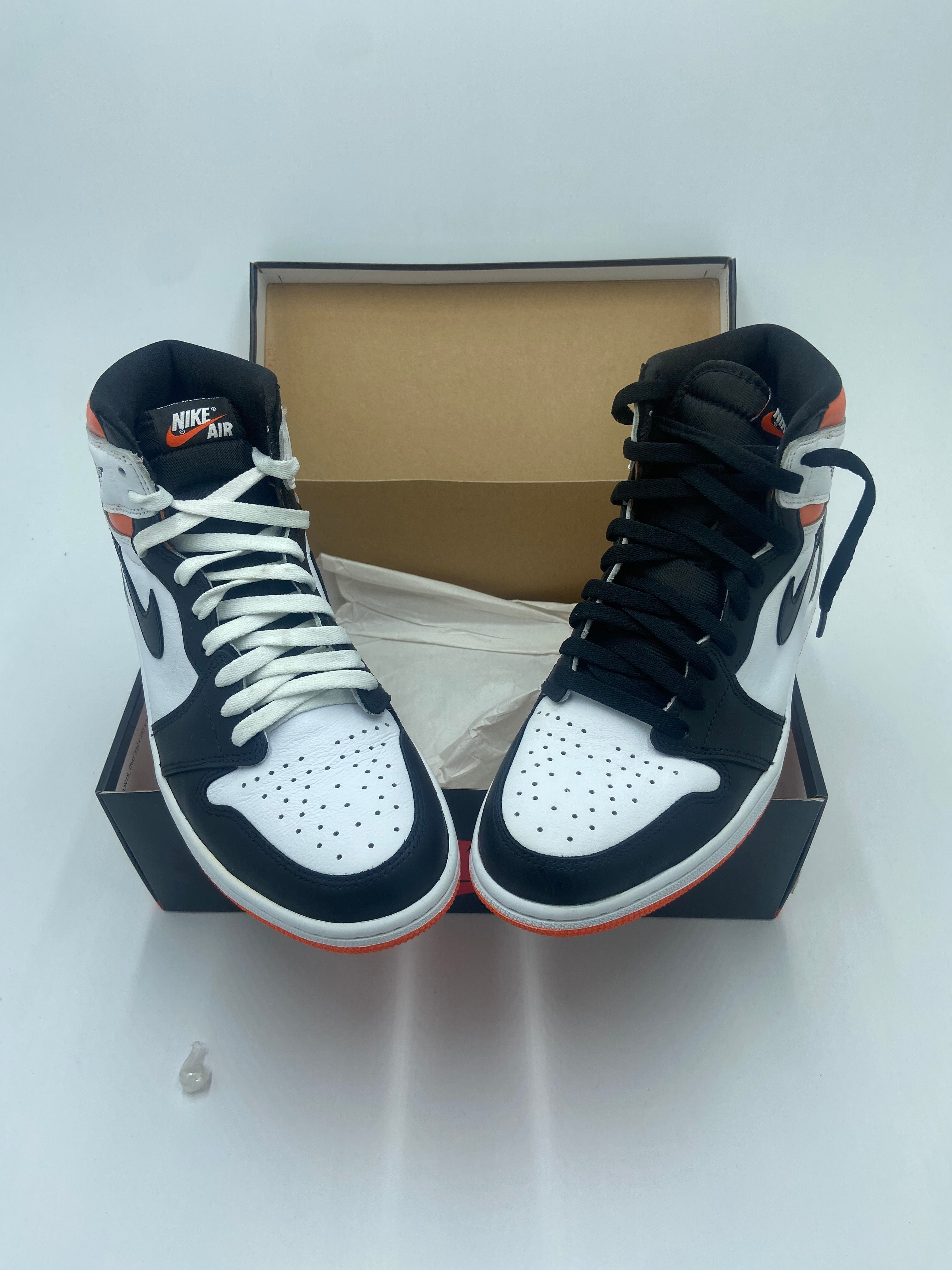 Pre-owned Jordan 1 Retro High Electro Orange