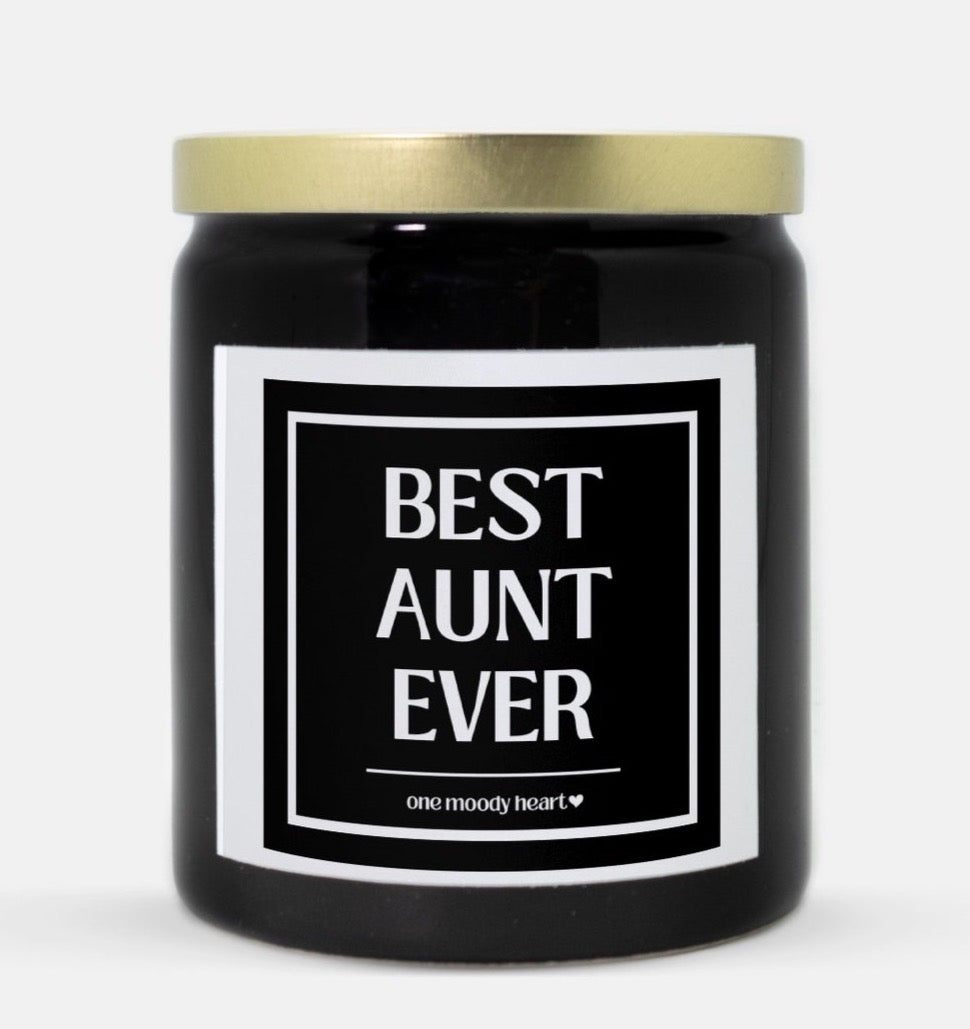 Best Aunt Ever Candle (Classic Style) - One Moody Heart product image