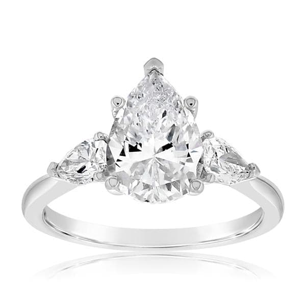 Top 20 Questions About Pear Shaped Engagement Rings – Raymond Lee Jewelers