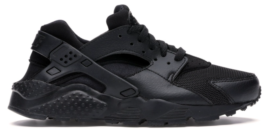 Jood jam drijvend Nike Huarache Run (GS) "Blackout" – FCS Sneakers