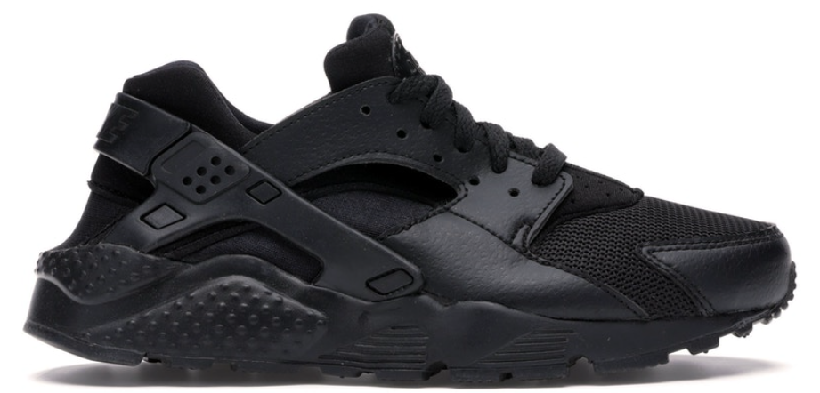 huarache run gs black