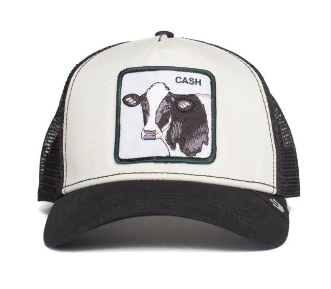 Goorin Bros Cash Cow Farm Snapback Trucker Hat "Black" $40.00