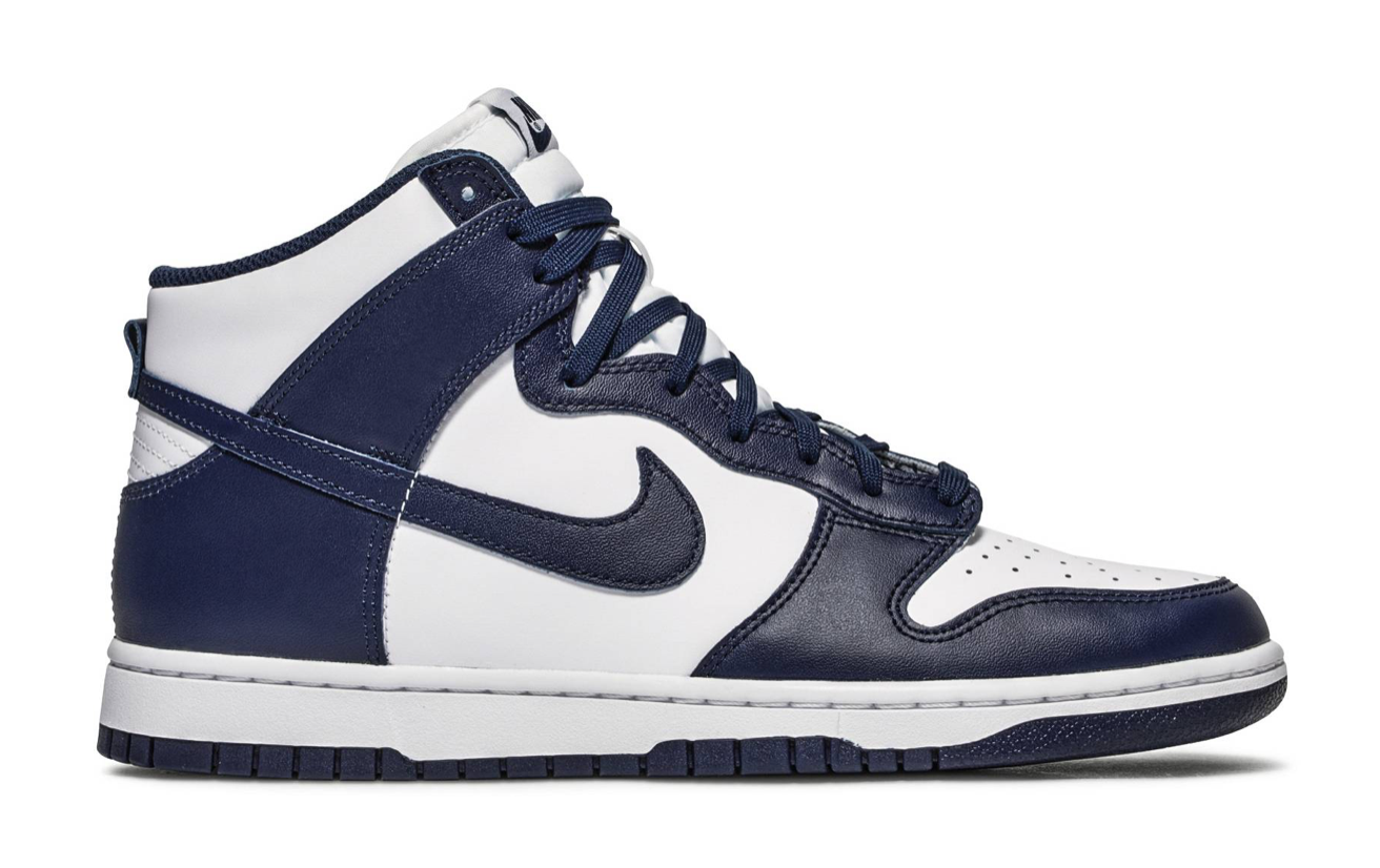 Nike Air Dunk High (GS) "Midnight Navy"