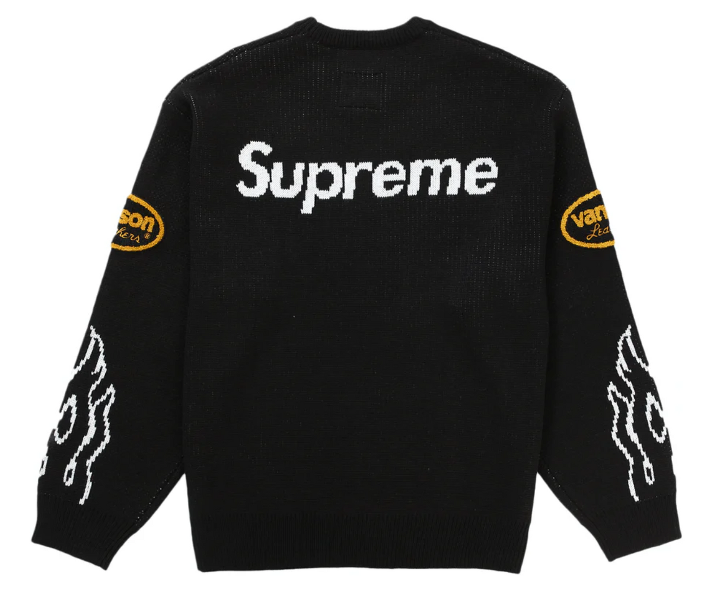 日本製・綿100% Supreme Vanson Leathers Sweater セーター - 通販