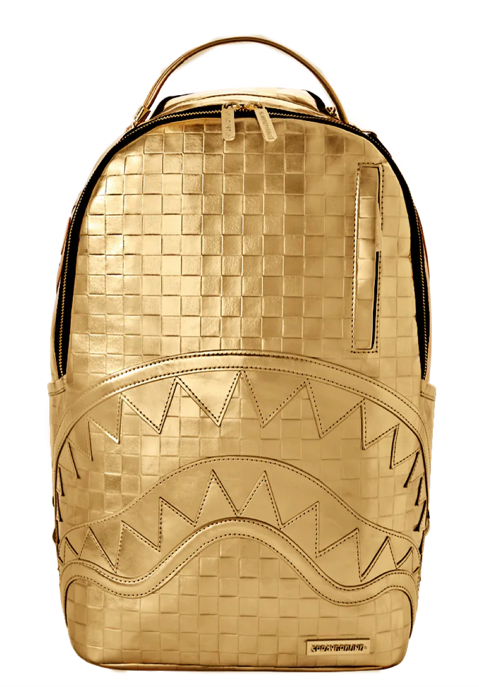 SPRAYGROUND: SHARKS IN PARIS GOLD RIVET BACKPACK