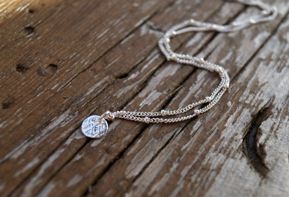 Silver Coin Necklace – Wander + Lust Jewelry
