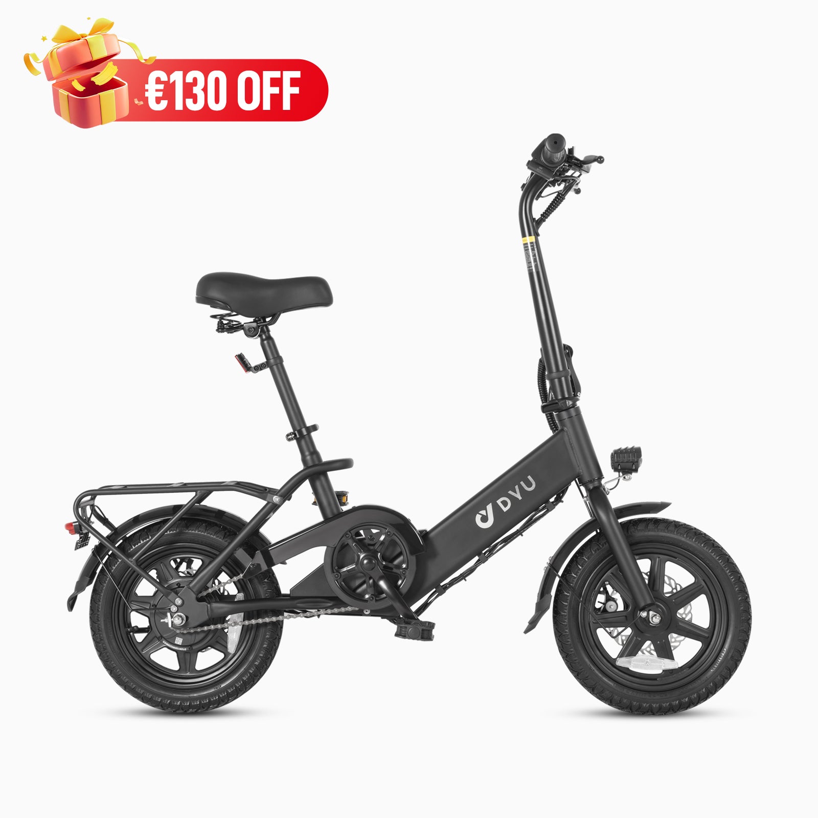 DYU C3 14 Inch Folding Ebike - DYU France product image